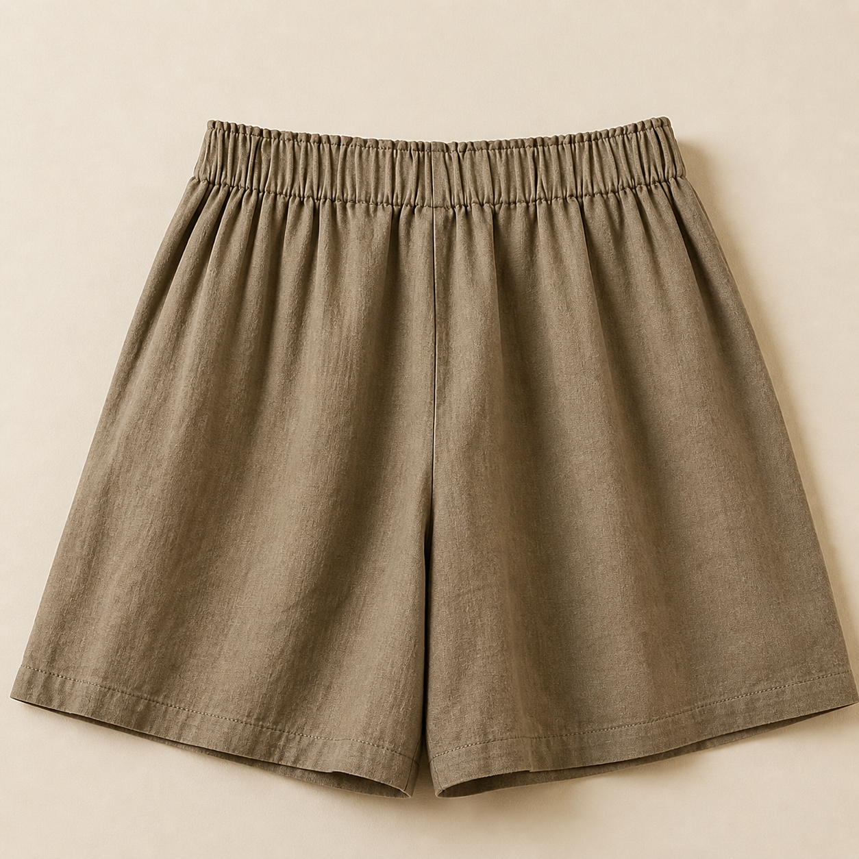 The Amara Linen Wrap Shorts