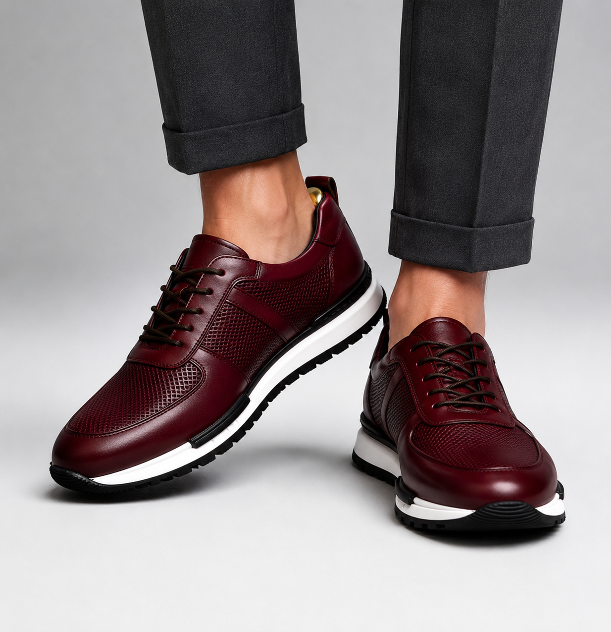 The David Miller Leather Sneakers