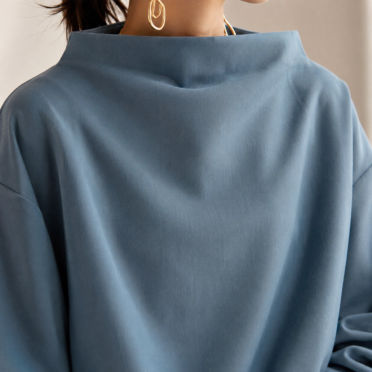 The Margaux Funnel Neck Sweater