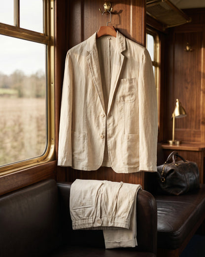 The Ravello Linen Suit Set