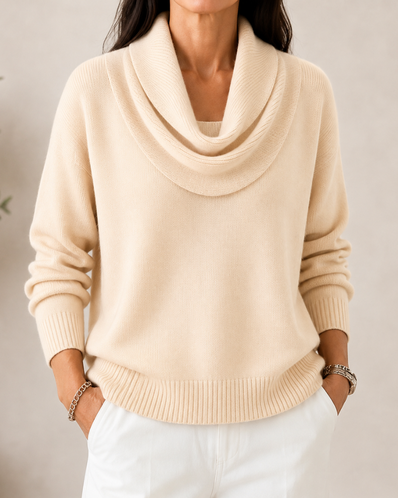 The Soft Cowl Neck Jumper