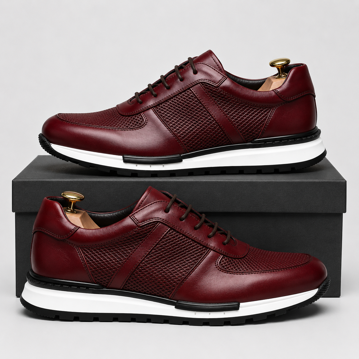 The David Miller Leather Sneakers