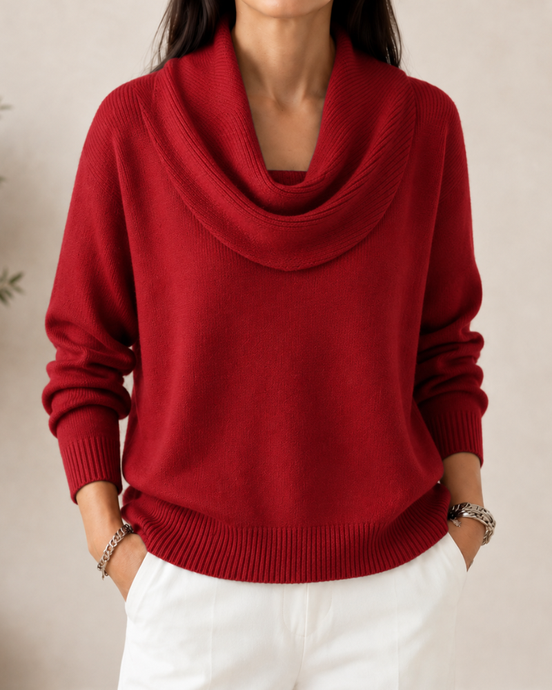 The Soft Cowl Neck Jumper
