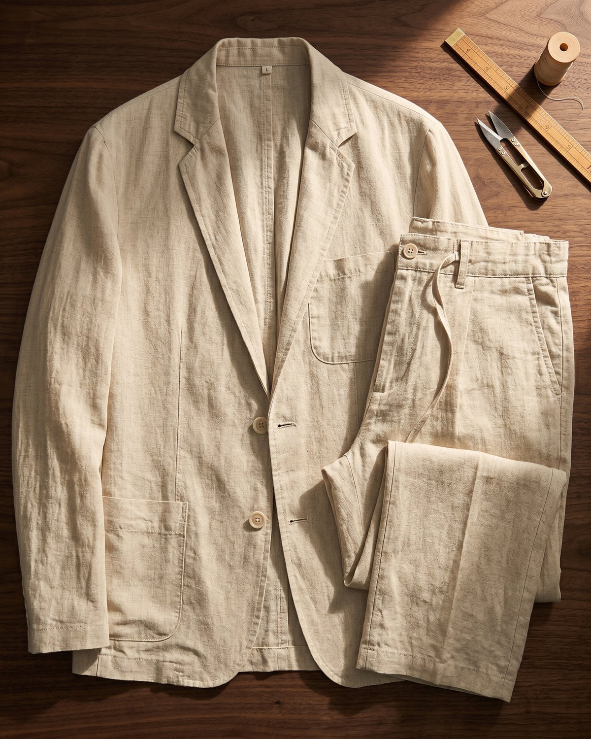 The Ravello Linen Suit Set