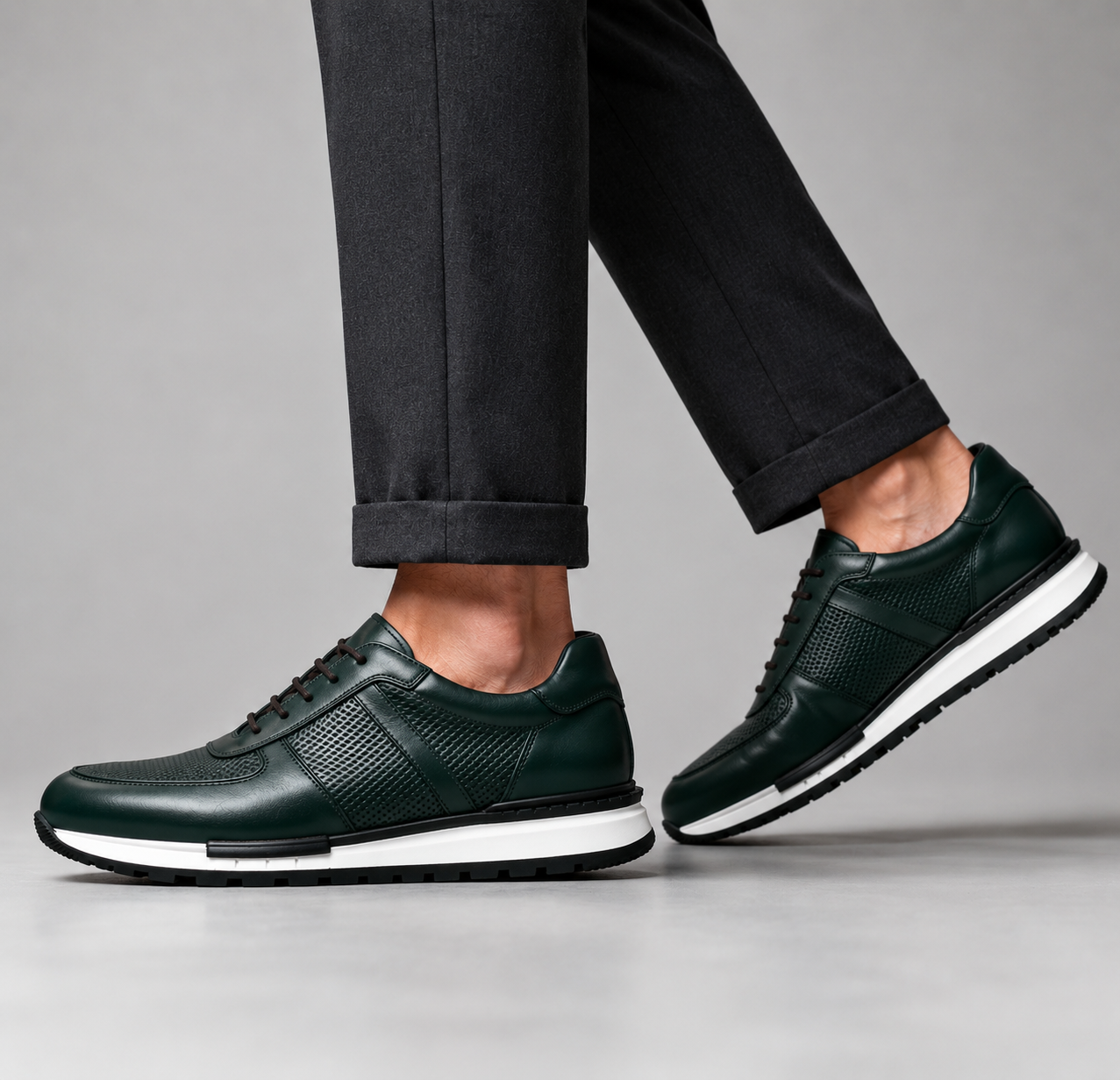 The David Miller Leather Sneakers