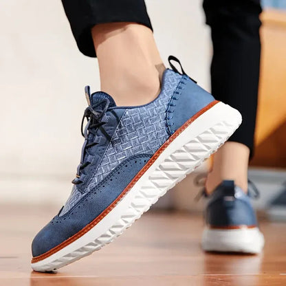 The Oxford Ridge Leather Sneakers