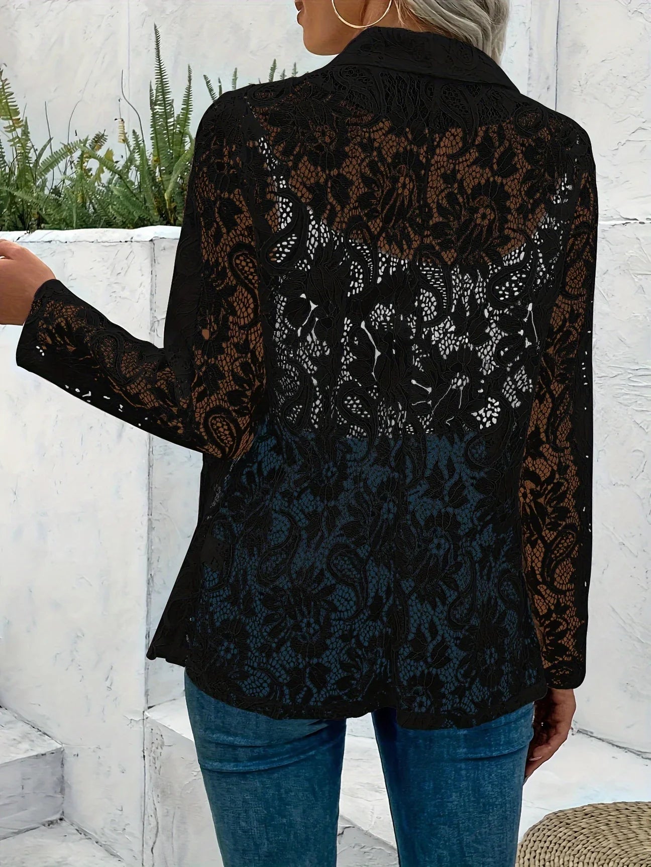 The Camille Lace Blazer