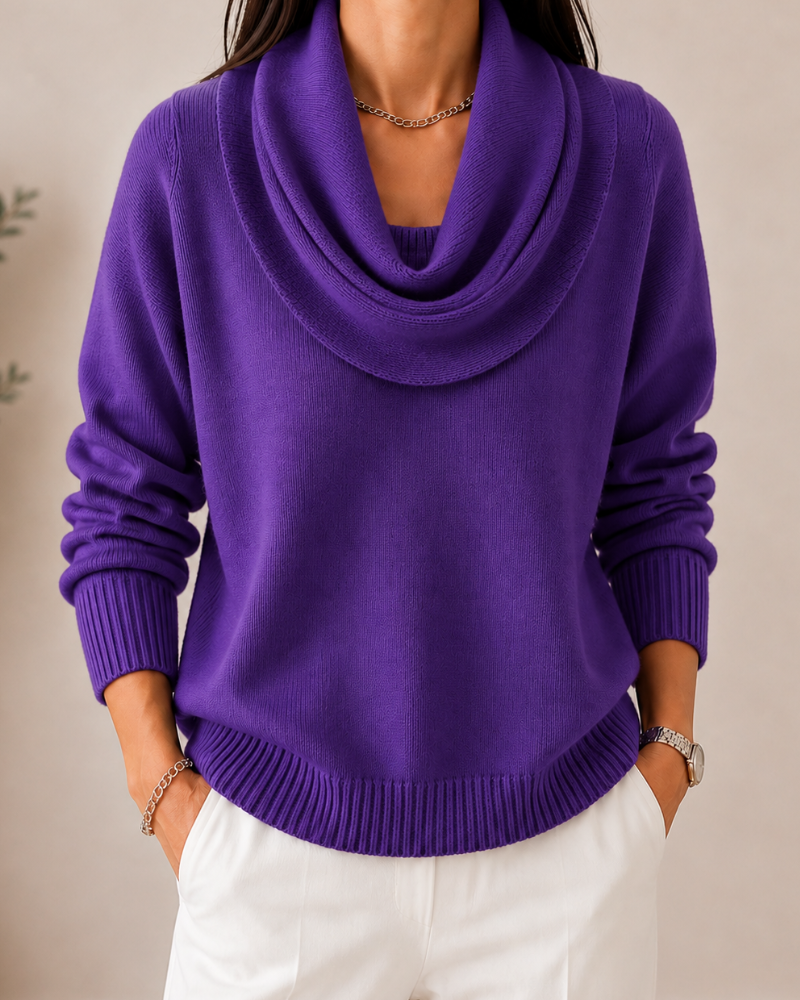 The Soft Cowl Neck Jumper