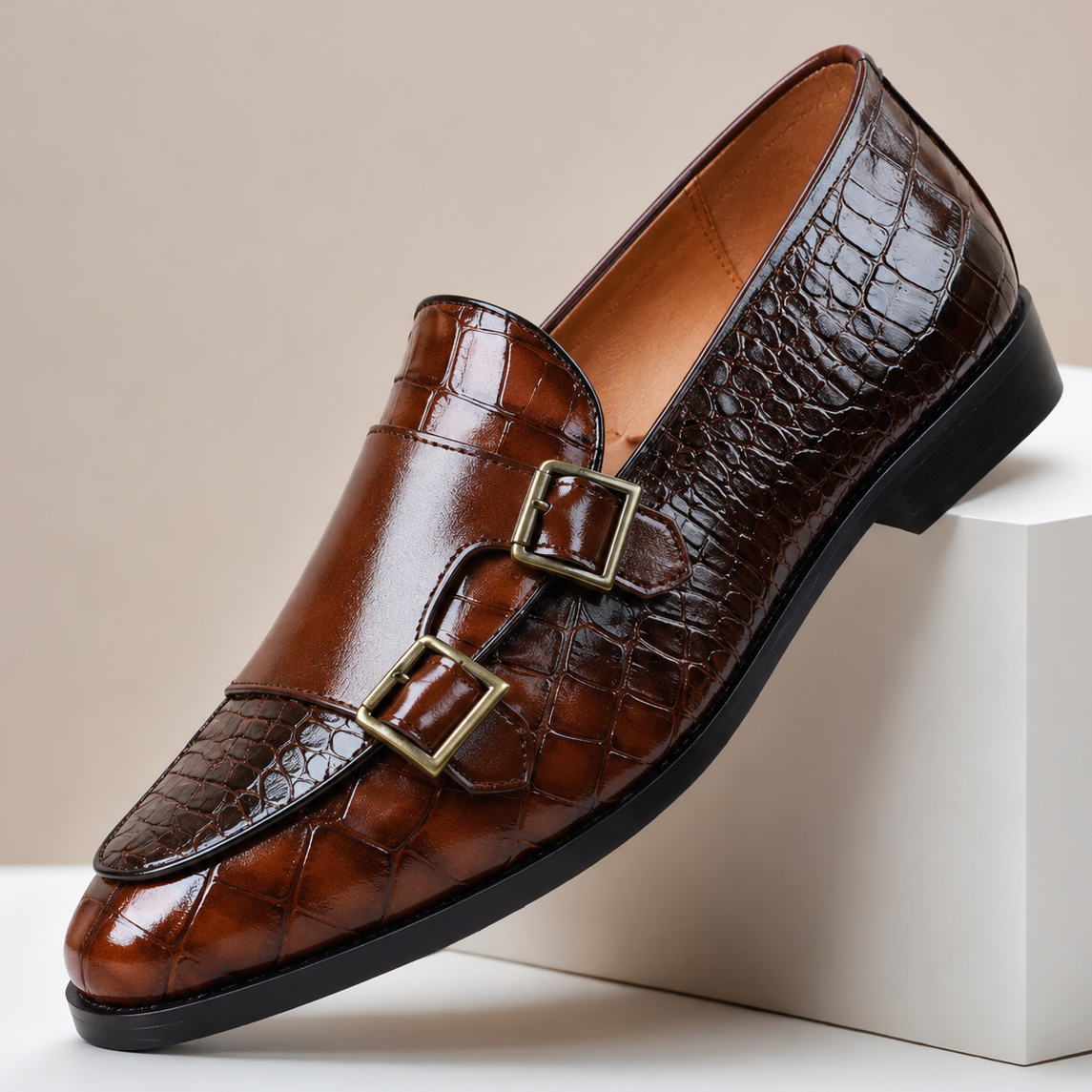 The Winslow Double-Buckle Loafers