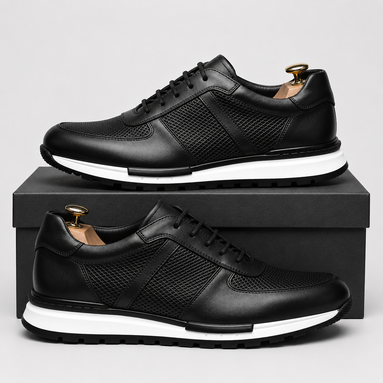 The David Miller Leather Sneakers