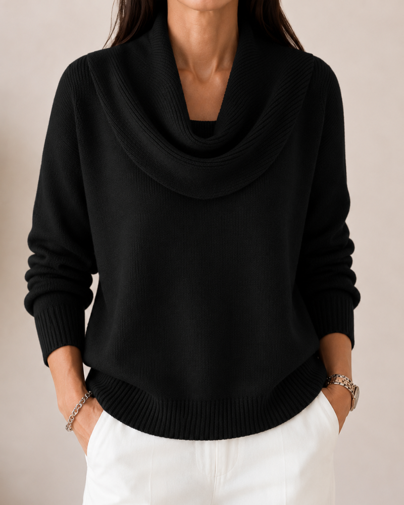 The Soft Cowl Neck Jumper