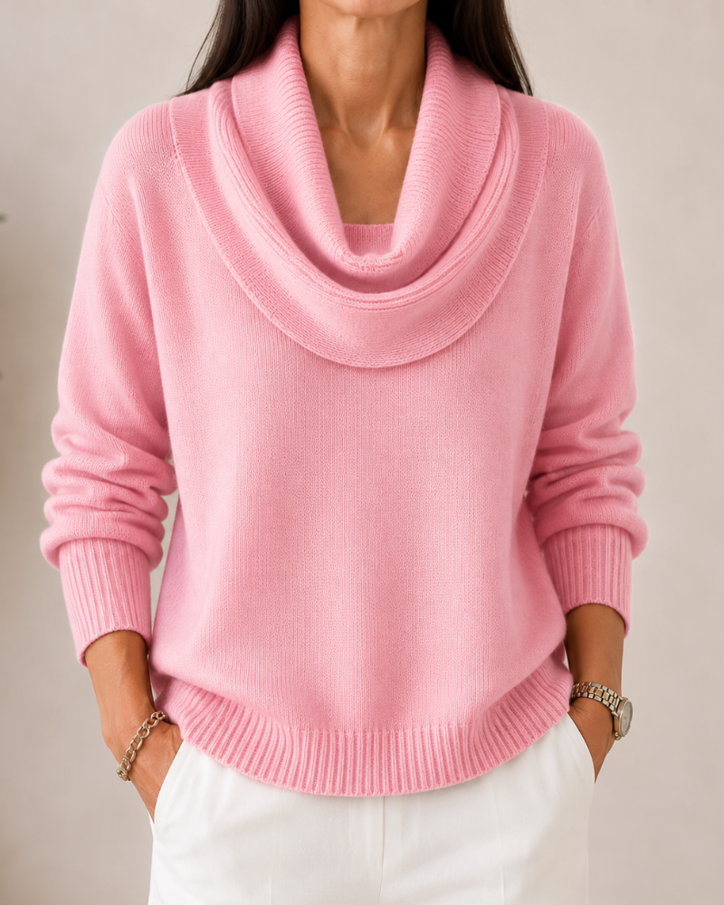 The Soft Cowl Neck Jumper
