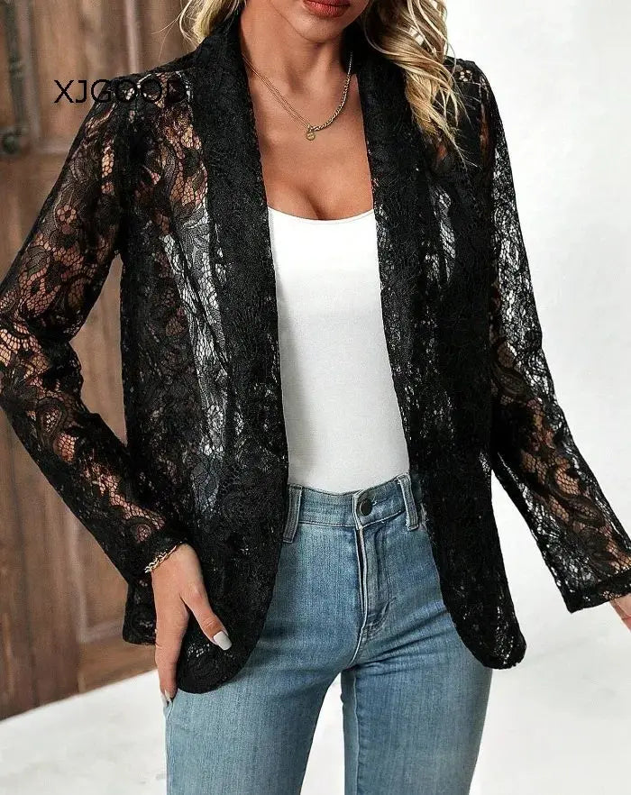 The Camille Lace Blazer