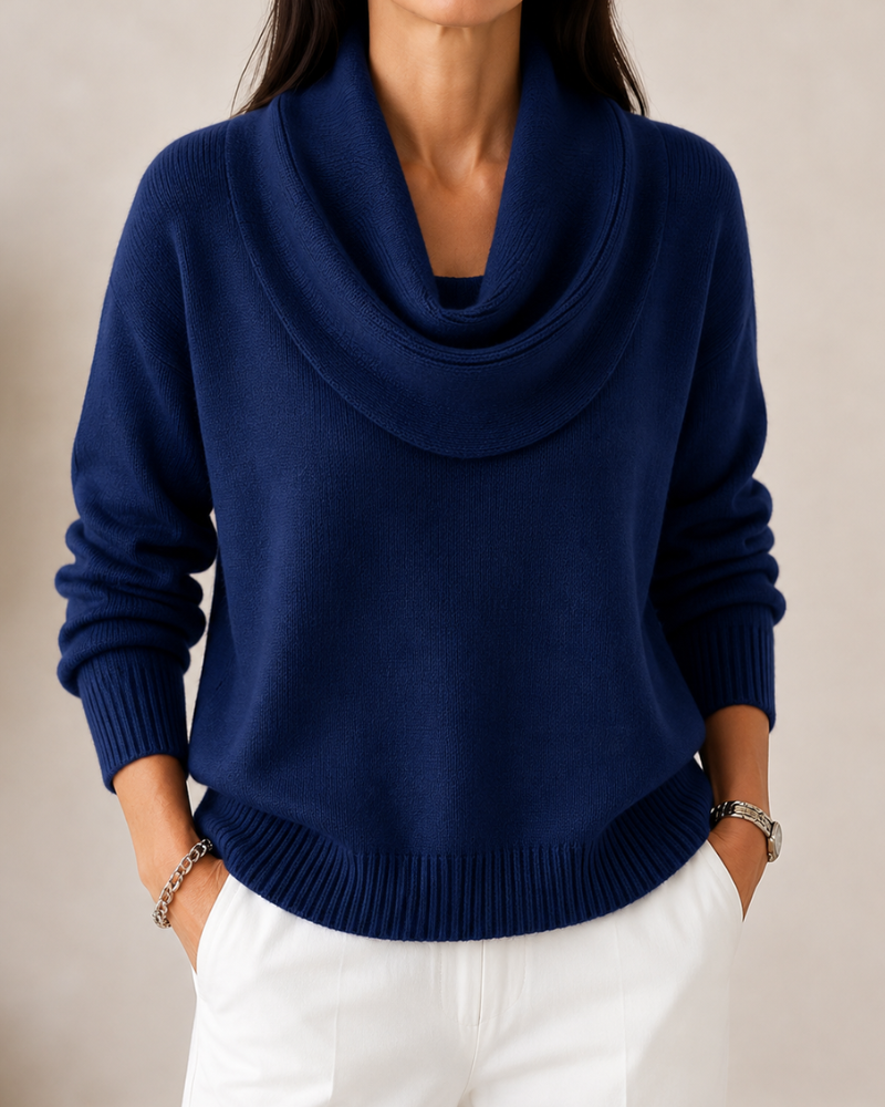 The Soft Cowl Neck Jumper