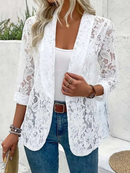 The Camille Lace Blazer