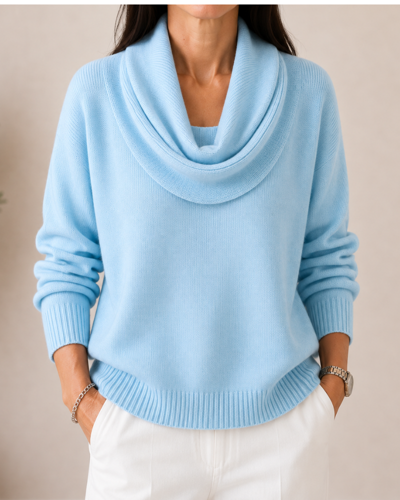 The Soft Cowl Neck Jumper