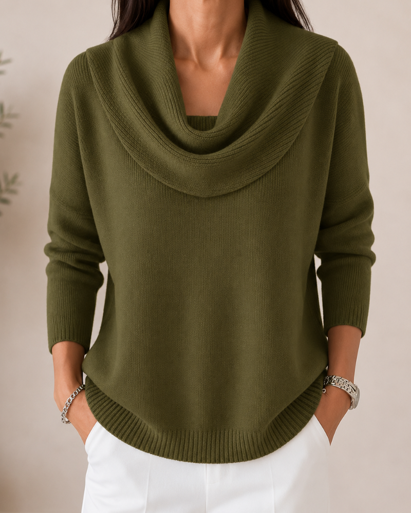 The Soft Cowl Neck Jumper