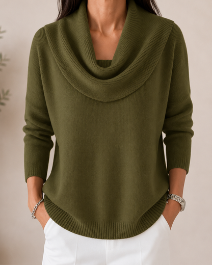 The Soft Cowl Neck Jumper