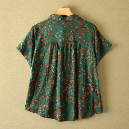 The Selby Cotton-Linen Blouse