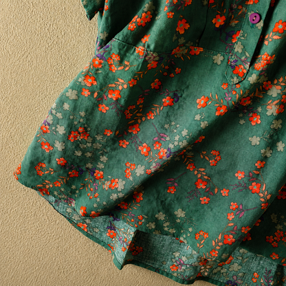 The Selby Cotton-Linen Blouse
