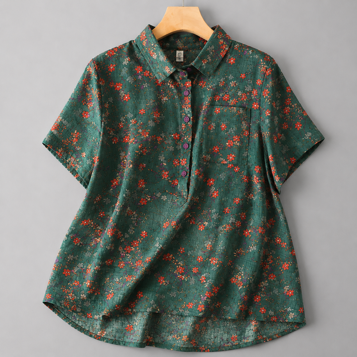 The Selby Cotton-Linen Blouse