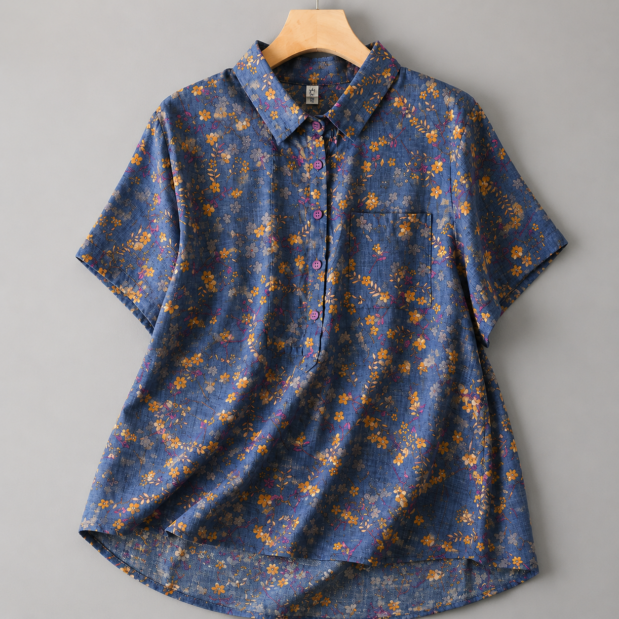 The Selby Cotton-Linen Blouse