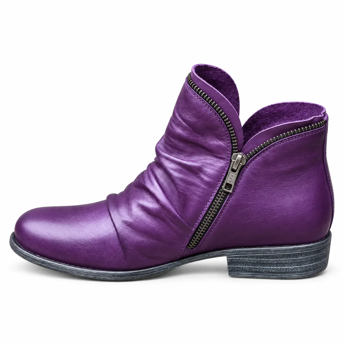 The Darcy Zip Ankle Boots