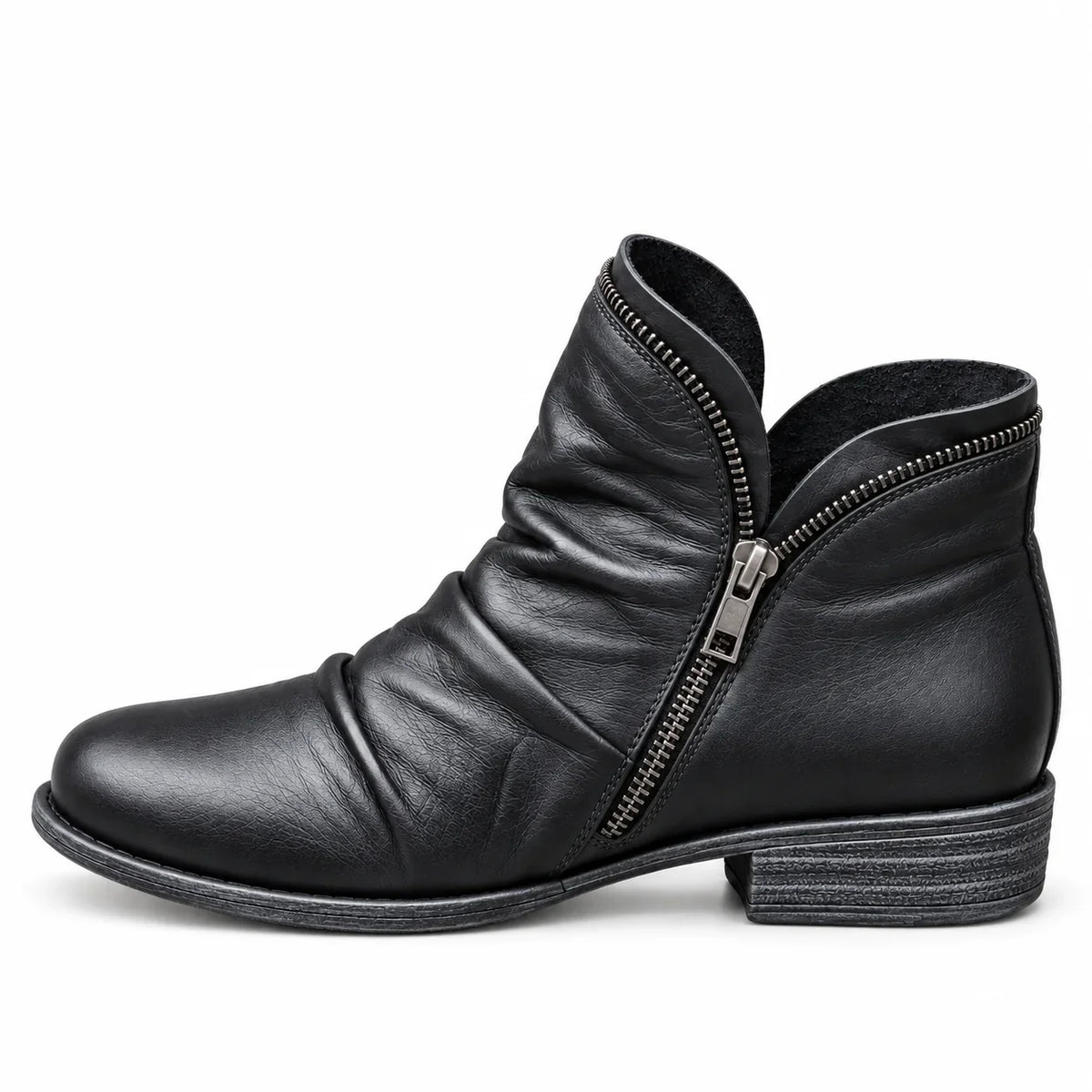 The Darcy Zip Ankle Boots