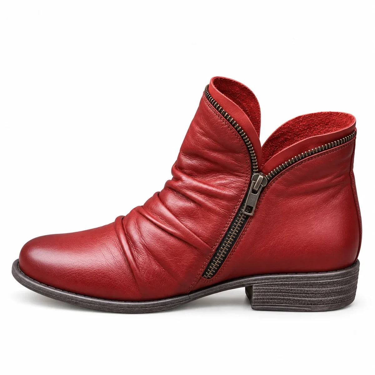 The Darcy Zip Ankle Boots
