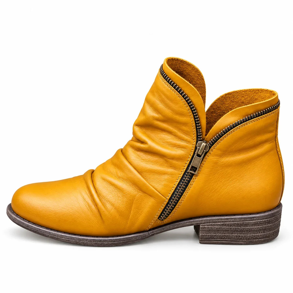 The Darcy Zip Ankle Boots