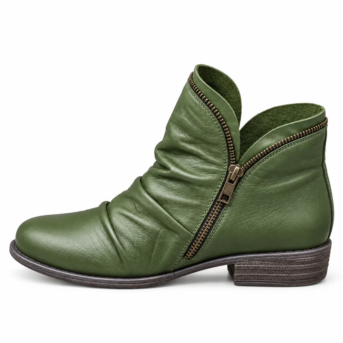 The Darcy Zip Ankle Boots