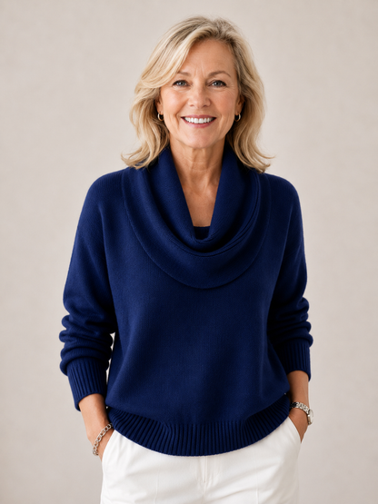 The Soft Cowl Neck Jumper
