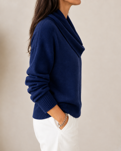The Soft Cowl Neck Jumper