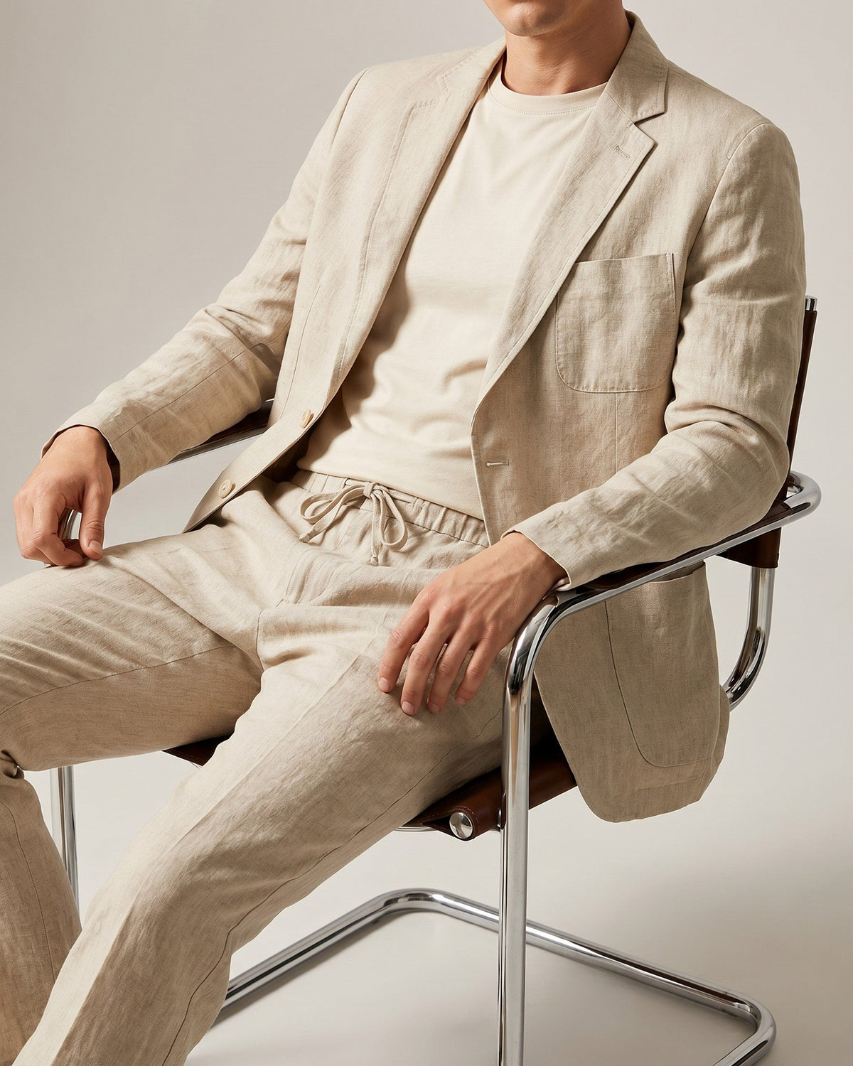 The Ravello Linen Suit Set