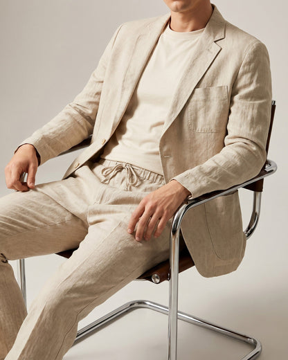 The Ravello Linen Suit Set