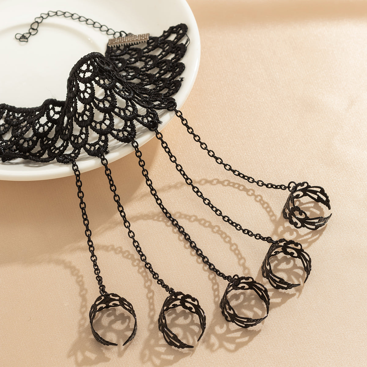 The Lucia Lace Hand Chain
