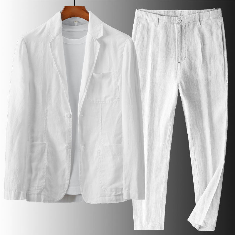 The Ravello Linen Suit Set