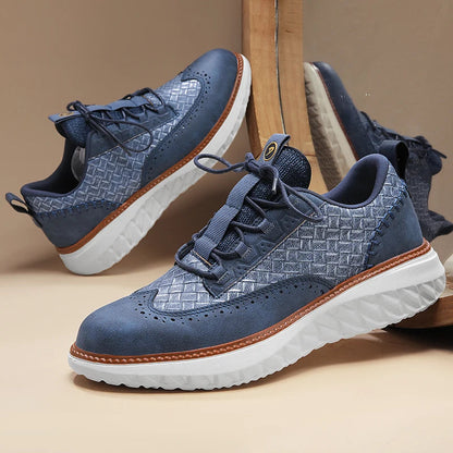 The Oxford Ridge Leather Sneakers