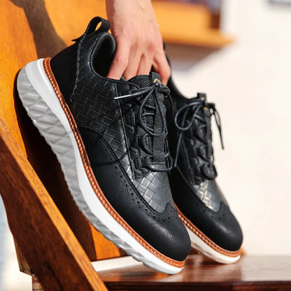 The Oxford Ridge Leather Sneakers