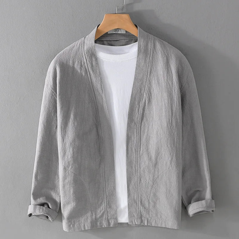 The Ren Ramie Cotton Blend Kimono