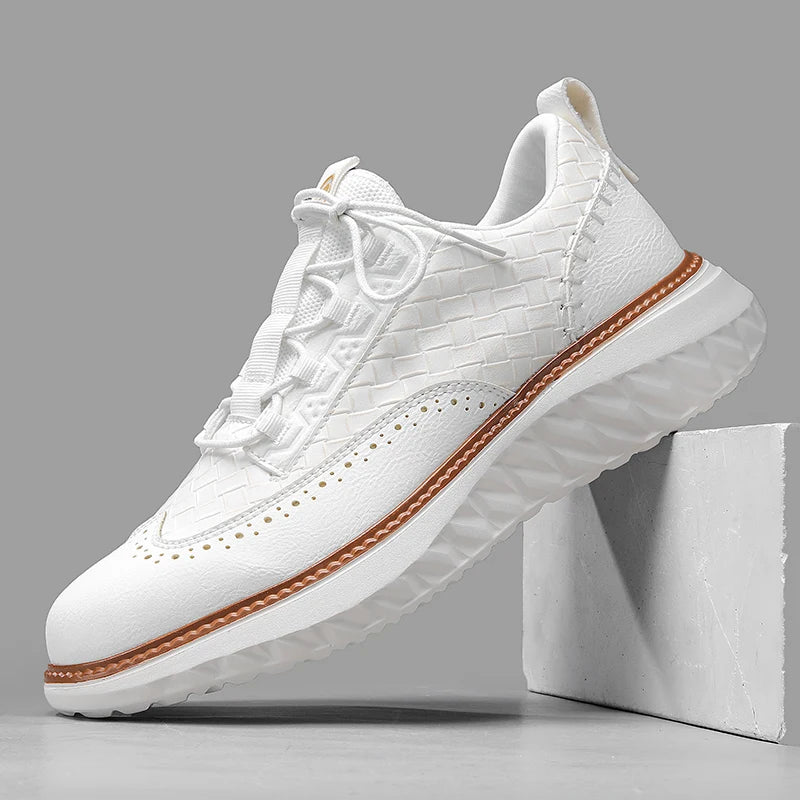The Oxford Ridge Leather Sneakers
