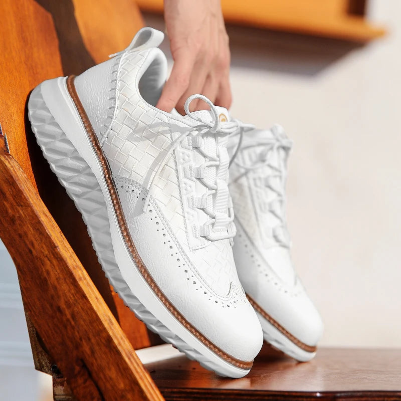 The Oxford Ridge Leather Sneakers