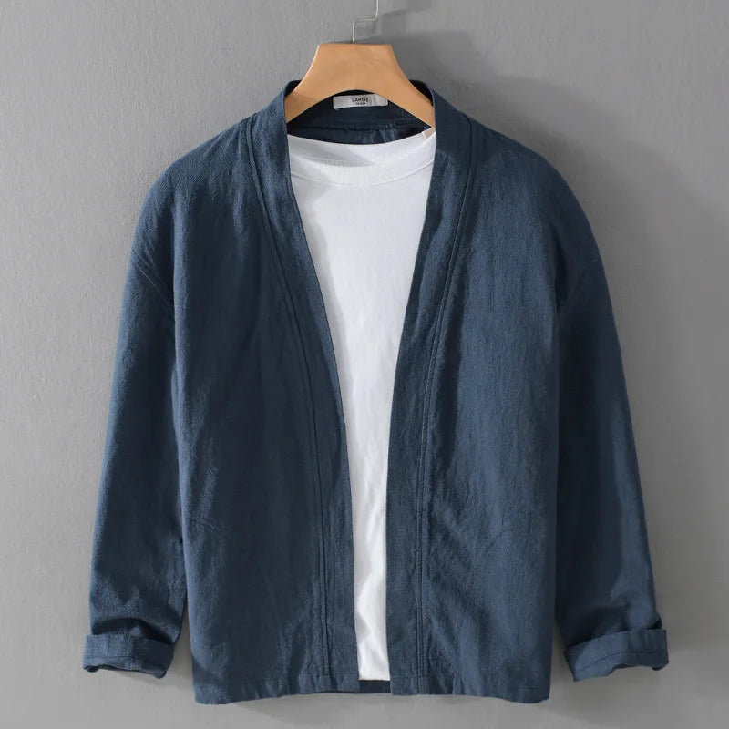 The Ren Ramie Cotton Blend Kimono