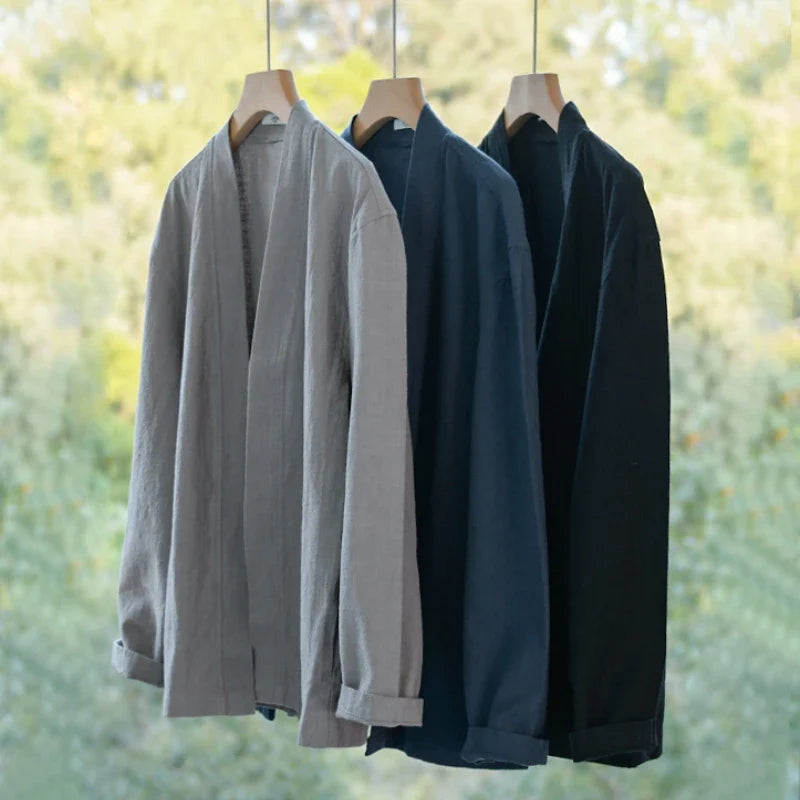 The Ren Ramie Cotton Blend Kimono
