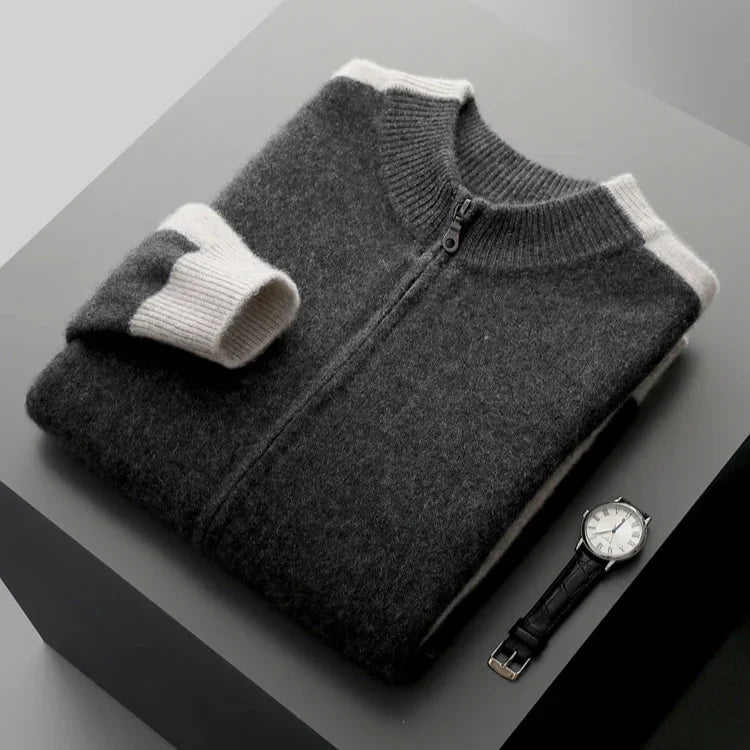 The Carlisle Wool Zip Jacket