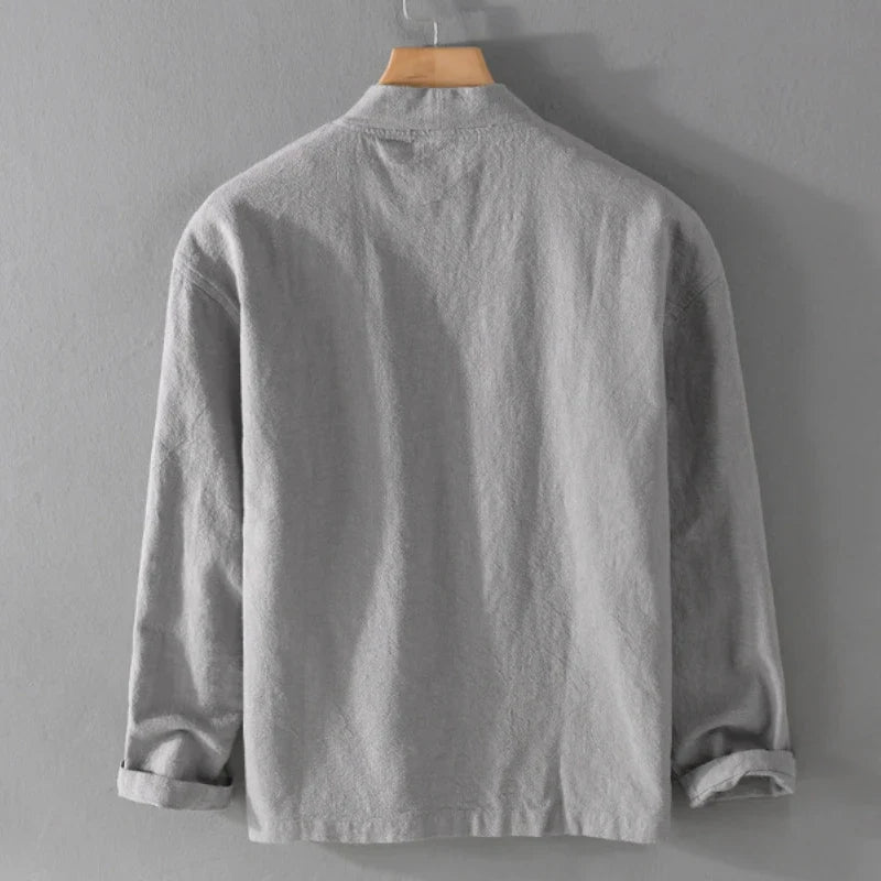 The Ren Ramie Cotton Blend Kimono