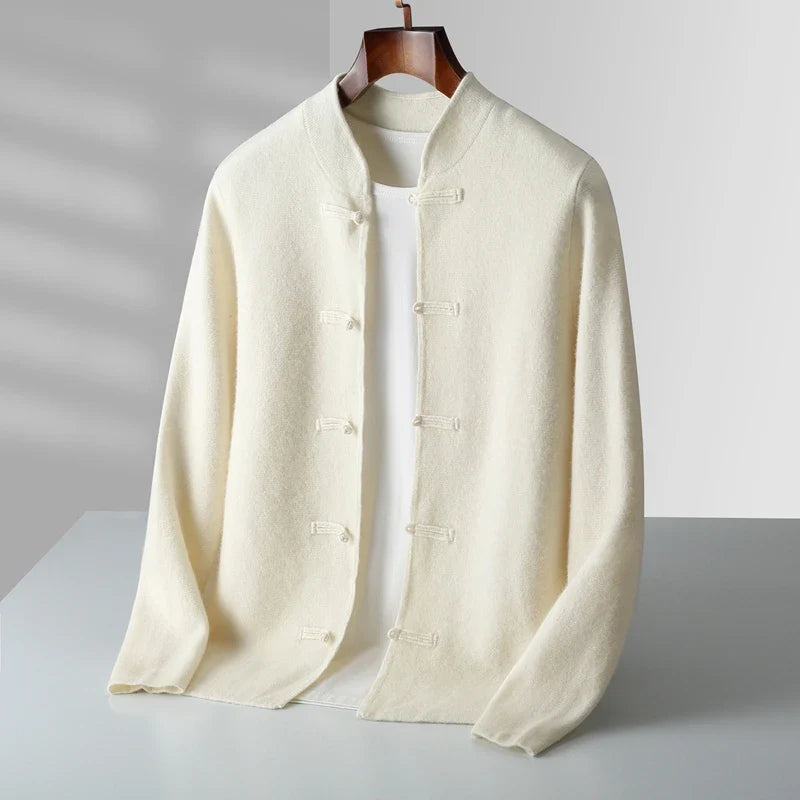 The Ashby Stand Collar Cardigan