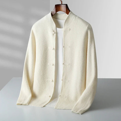 The Ashby Stand Collar Cardigan
