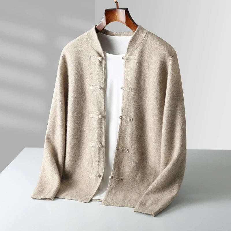 The Ashby Stand Collar Cardigan