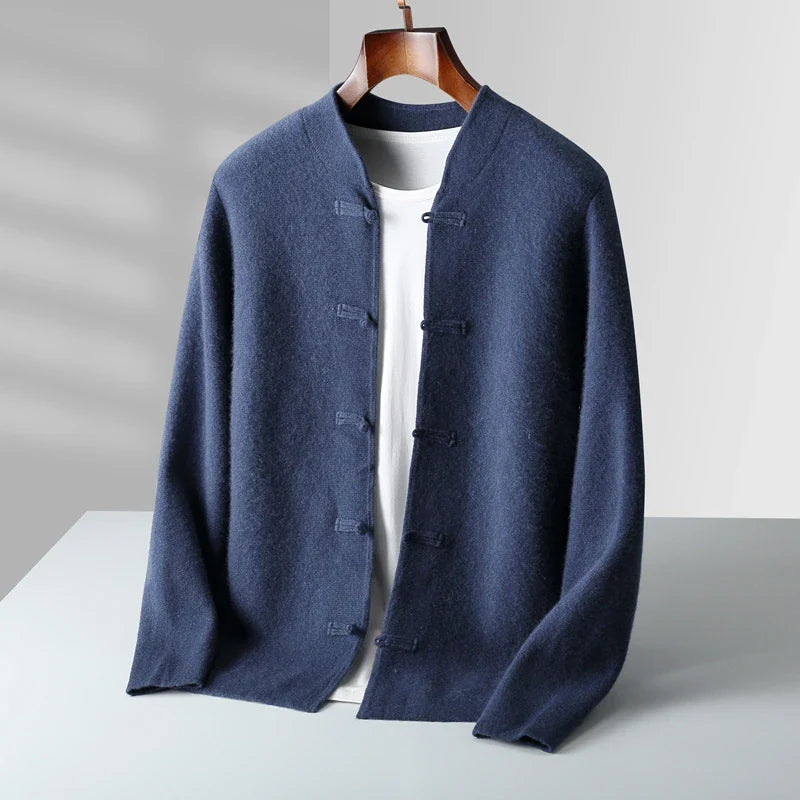 The Ashby Stand Collar Cardigan